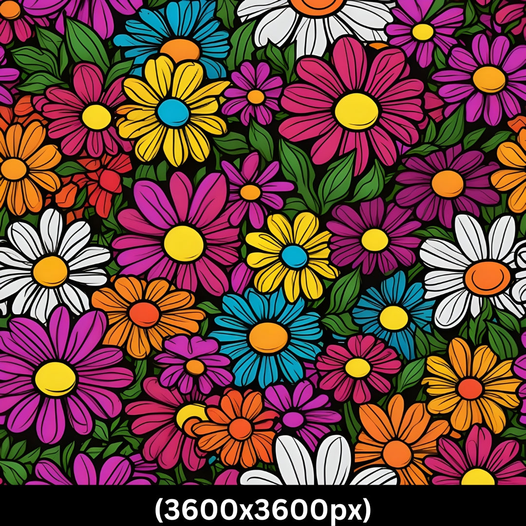 #624 Flower Pattern 10