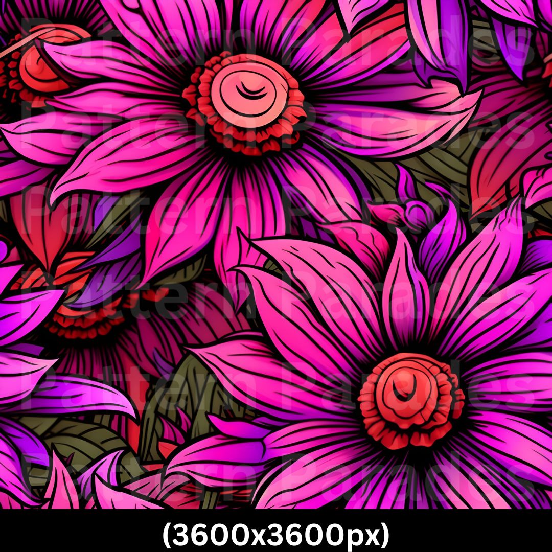 #637 Flower Pattern 22