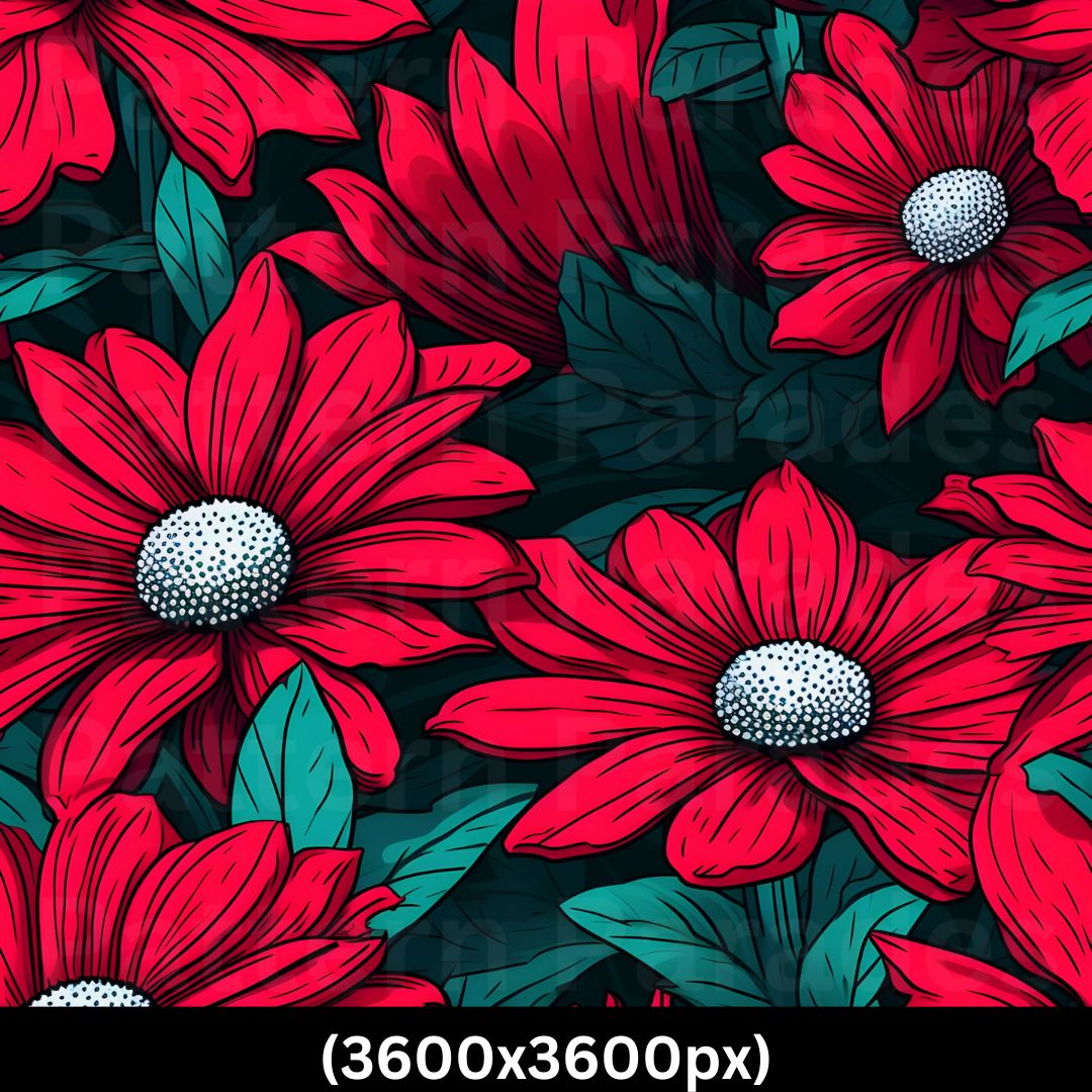 #682 Flower Pattern 64