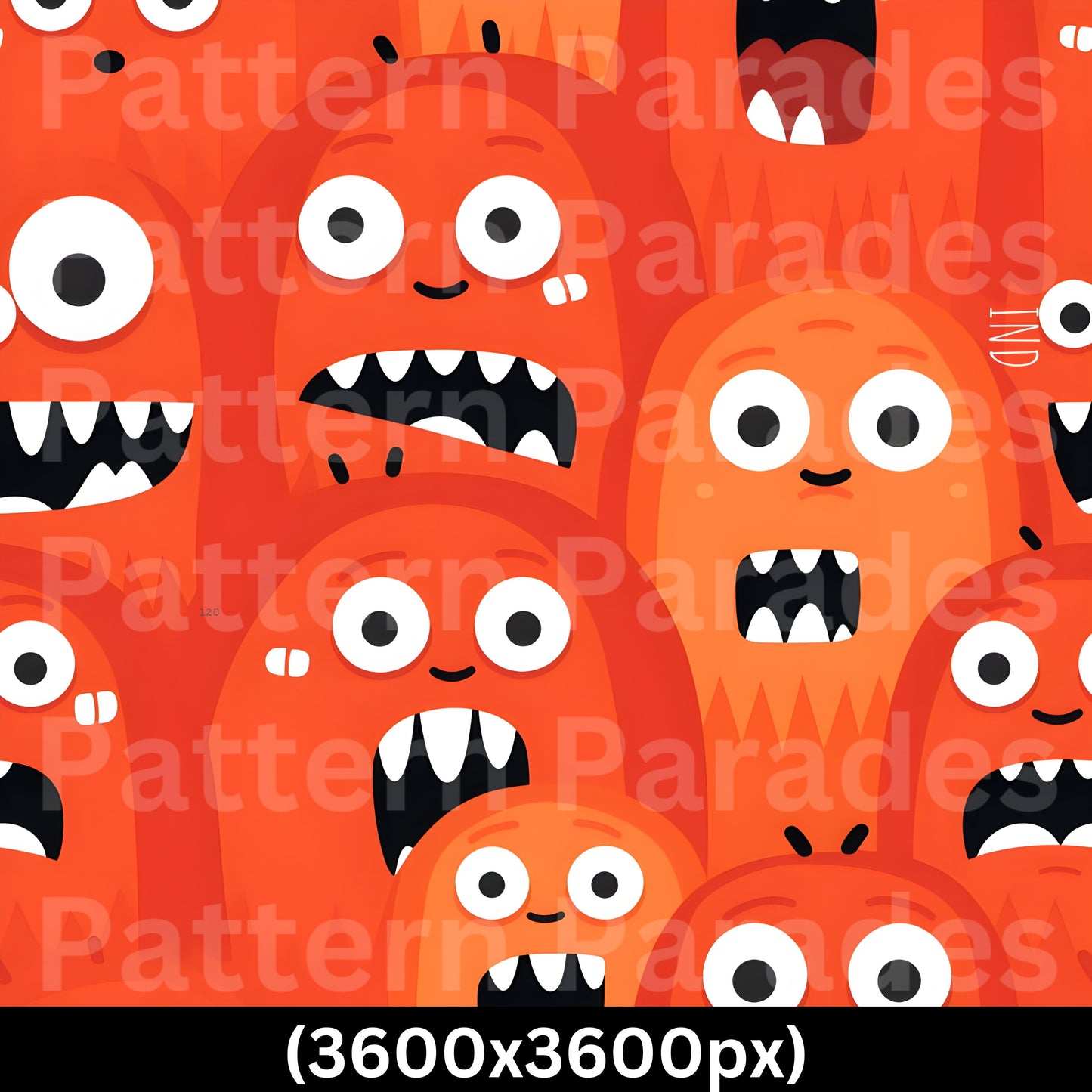 #719: Halloween Pattern 15