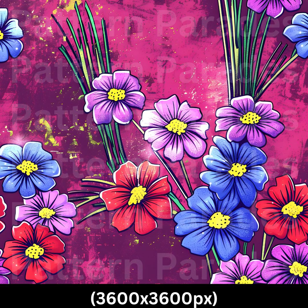 #856 Flower Pattern 76