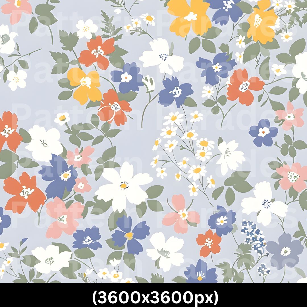 #868 Flower Pattern 87