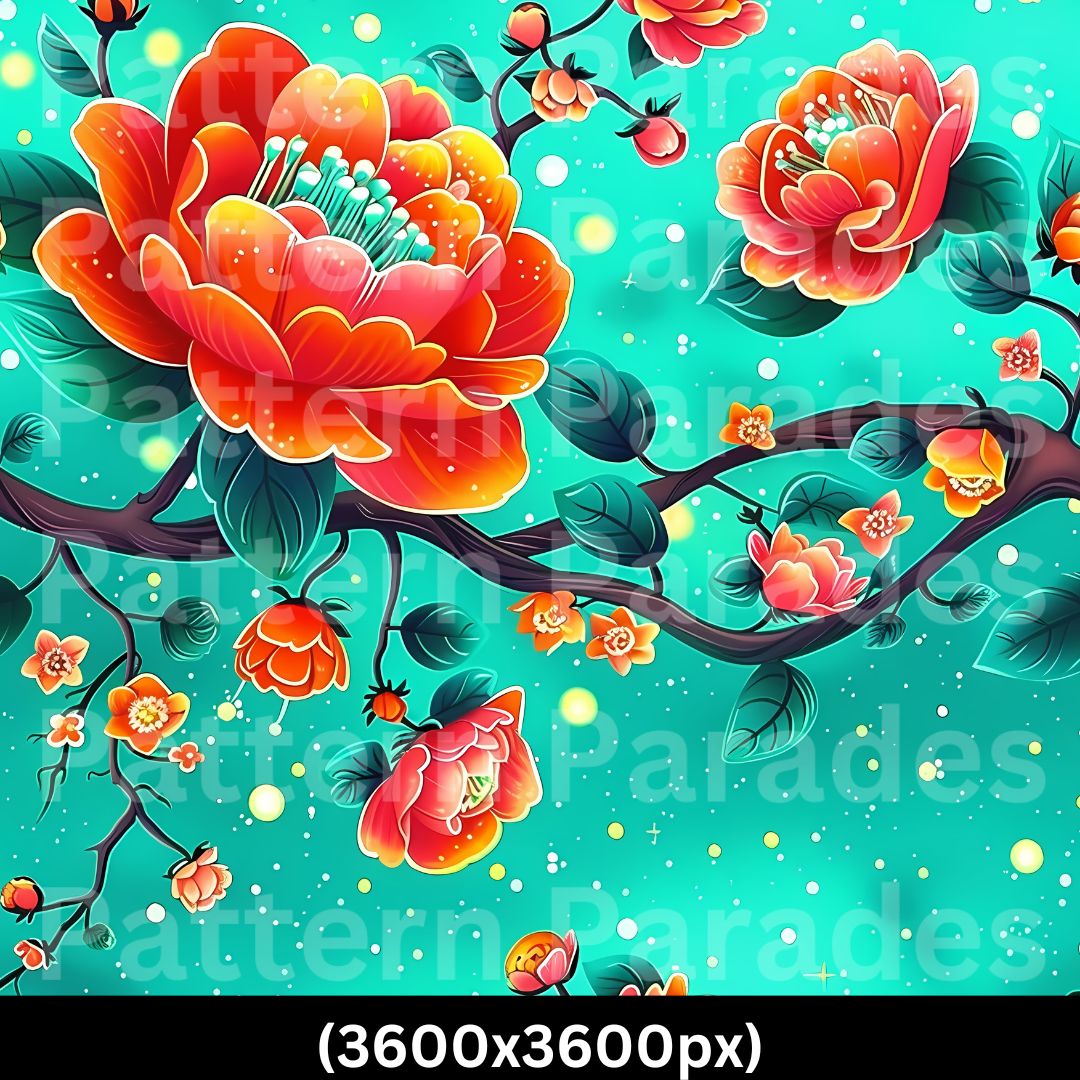 #874 Flower Pattern 92