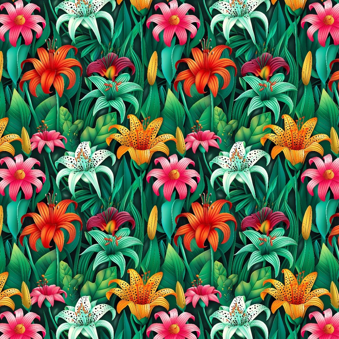 #875 Flower Pattern 93