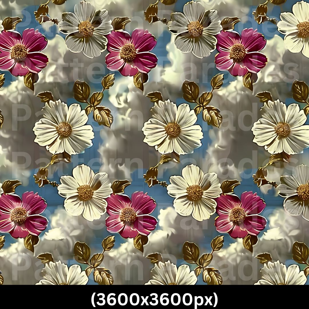 #897 Flower Pattern 108