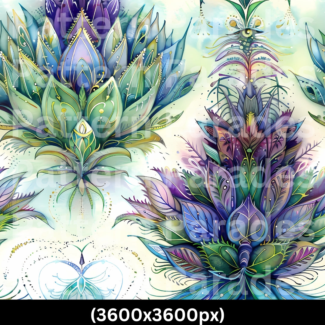 #962 Flower Pattern 128