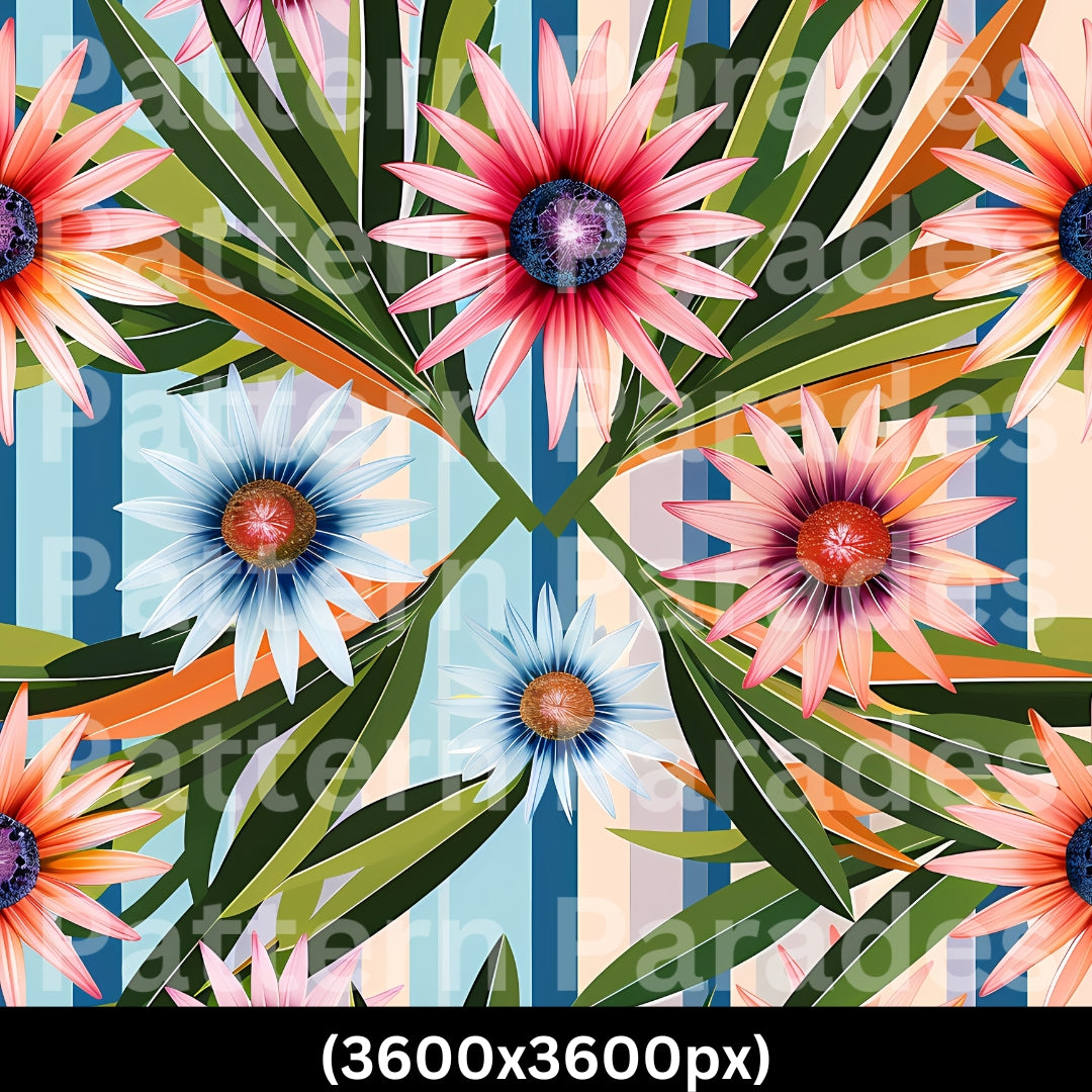 #966 Flower Pattern 131