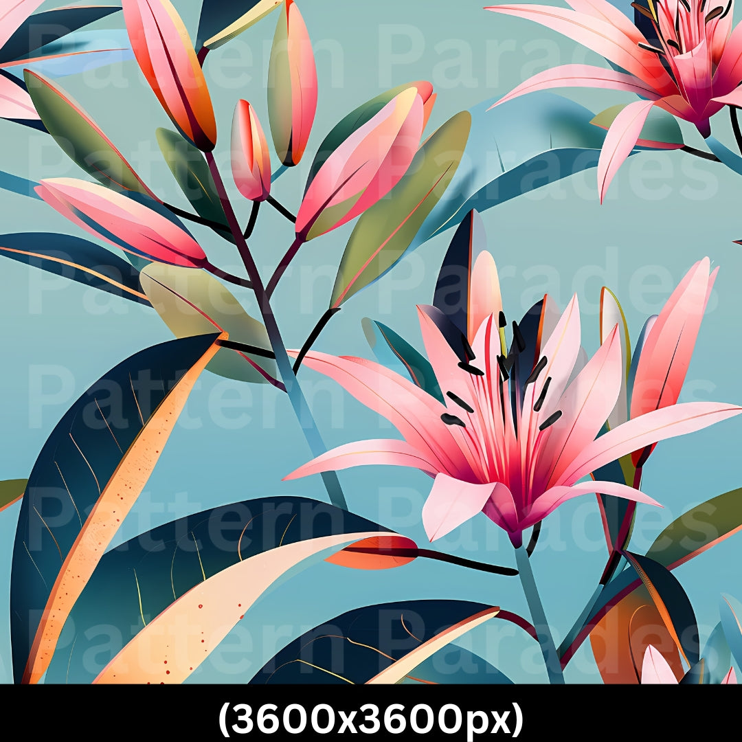 #970 Flower Pattern 135