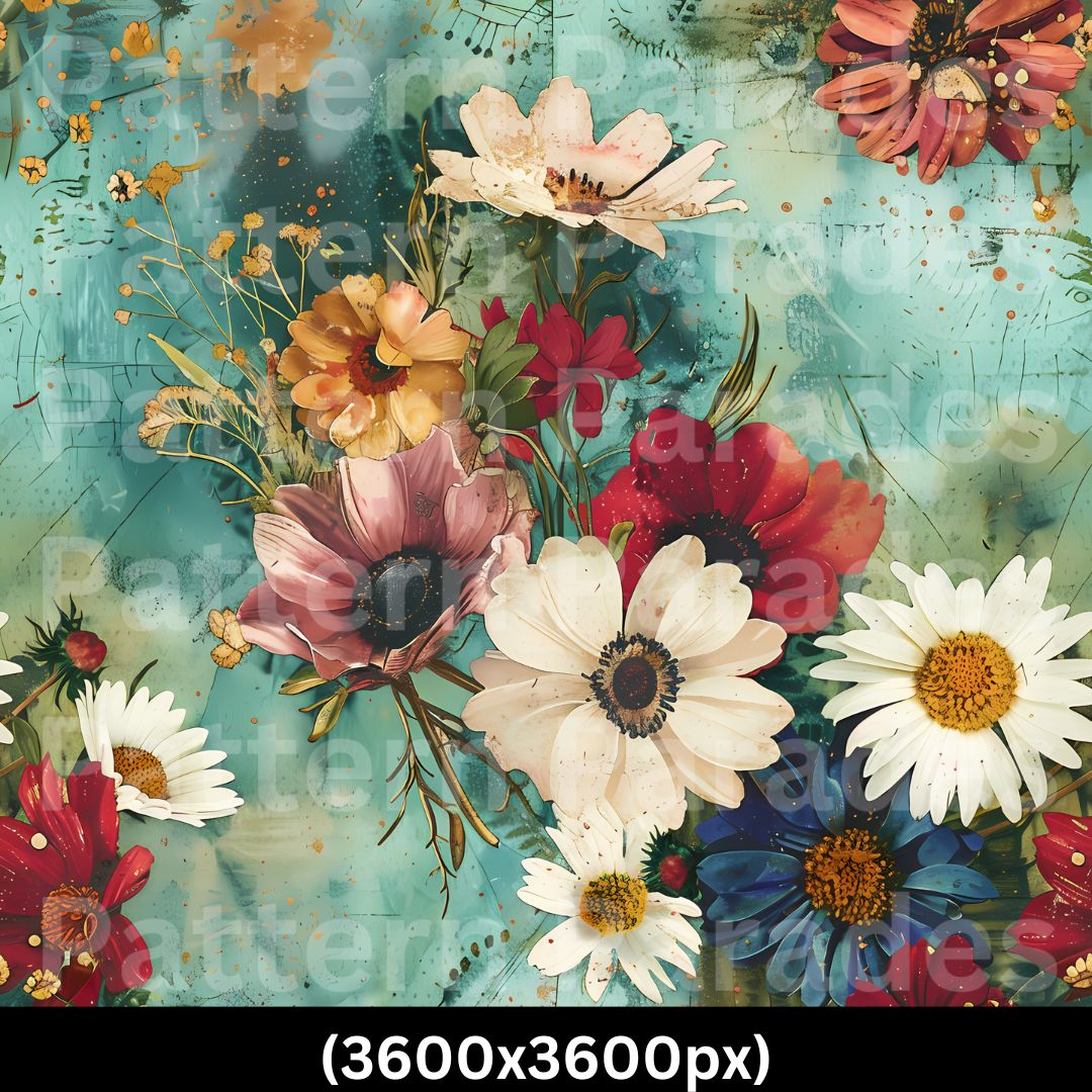 #983 Flower Pattern 146